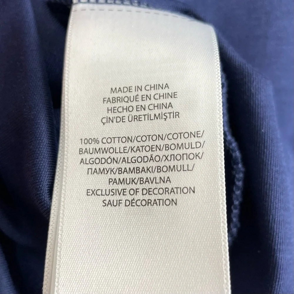 Polo Ralph Lauren Men’s Classic Fit Navy Blue Polo Shirt – Size Large